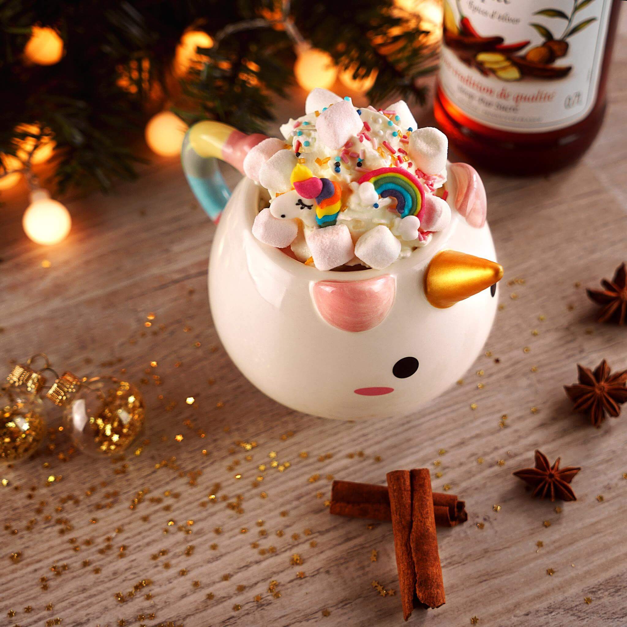 Monin Unicorn Hot Chocolate