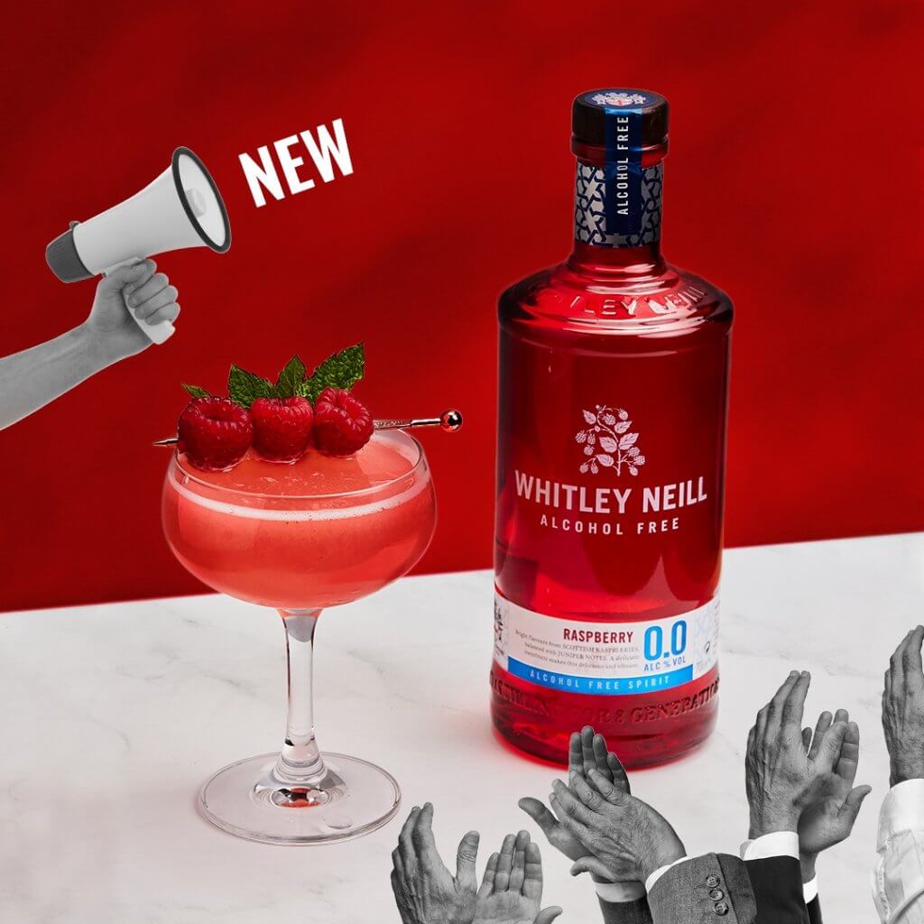 Whitley Neill rasberry (brezalkoholni gin)