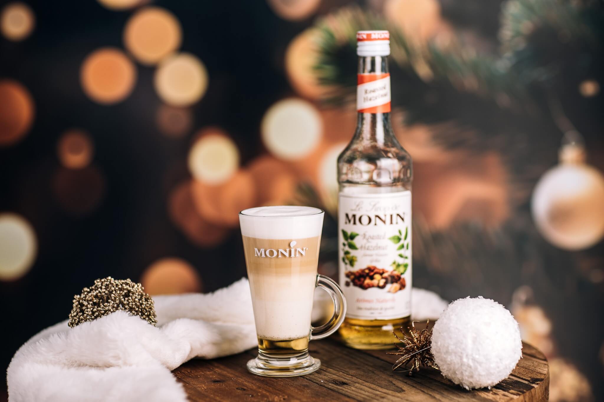 Latte macchiato z okusom